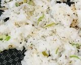 しょう油スプレー●しょう油焼きチャーハン作り方1写真