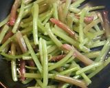 【簡単】ミズの味噌炒め【山菜】作り方3写真