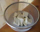 くずし豆腐ときゅうりのサラダ作り方1写真