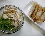 簡単！餃子リメイク☆ペペロンもやし作り方2写真