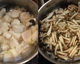 白身魚と高菜の酸菜汁作り方4写真