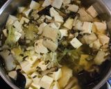 白身魚と高菜の酸菜汁作り方6写真