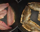 イサキと野菜の春菊ジェノベーゼ風ソース作り方3写真