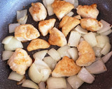 玉ねぎと鶏肉で簡単！ ご飯がススム 酢豚作り方7写真