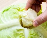 冷蔵保存：キャベツ作り方1写真