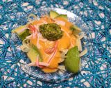 ガスパチョアレンジ★トマトとエビのパスタ作り方8写真