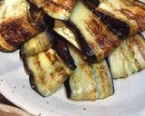 ナスの縦切り、あごだしつゆ作り方2写真