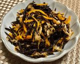 ひじきの煮物をひじきご飯にリメイク！作り方1写真