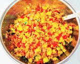 枝豆入りクスクスのサラダ作り方5写真