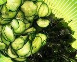 ワカメの酢の物作り方4写真
