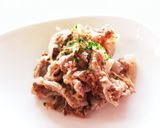 3分で1品！豚肉の梅肉和え♪お弁当にも◎作り方2写真