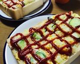 子供の大好きなポテサラトースト作り方4写真