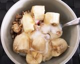 フルグラバナナ蜂蜜かけ作り方5写真