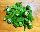 簡単ヘルシー☆茄子とおくらのネバネバ煮作り方2写真