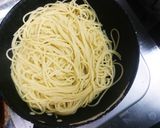 抹茶と新茶のジェノベーゼ風パスタ作り方3写真