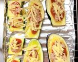 ダイエット　ナスとズッキーニの野菜ピザ作り方1写真
