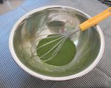 火を使わずに、ふるふる抹茶ゼリー作り方3写真