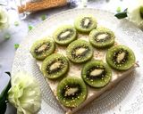キーウイをのせた豆乳パンナコッタ作り方3写真