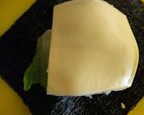 鶏肉たっぷりおにぎらず作り方5写真