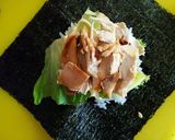 鶏肉たっぷりおにぎらず作り方4写真