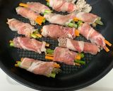 アスパラとにんじんの肉巻き作り方3写真