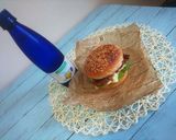 味噌漬けてりやきわさびマヨチキンバーガー作り方14写真