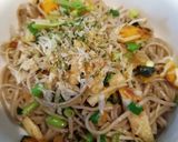 ぜーんぶ余り物！おそばの焼きそば!!作り方5写真
