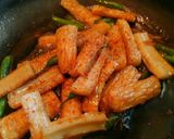 ちくわとインゲン豆の蒲焼き風作り方9写真
