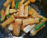 ちくわとインゲン豆の蒲焼き風作り方10写真