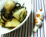 ✿ほっこり❀ポテトとひじきの✿バター炒め作り方5写真