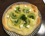 キウイのデザートピザ作り方5写真