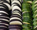 カレー風味☆ナスとズッキーニのチーズ焼き作り方1写真