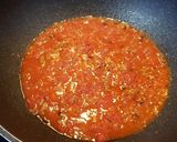 スルメイカとオクラのトマトソースパスタ作り方6写真