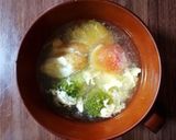 トマトとブロッコリーのお吸い物*･作り方9写真