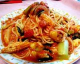スキムミルクでトマトクリームパスタ♪作り方6写真
