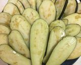 レンジで簡単！蒸し茄子作り方1写真