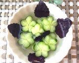 きゅうり浅漬け バジル風味作り方1写真