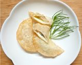 ヘルシーおつまみ♪キウイ揚げ餃子作り方7写真