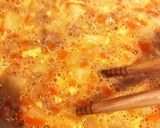 フライパンで☆肉入りスパニッシュオムレツ作り方7写真