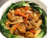 鳥もも肉と根菜炒め作り方7写真