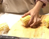 とうもろこしのバター醤油焼き作り方1写真