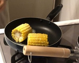 とうもろこしのバター醤油焼き作り方2写真