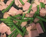 トマト☆豆苗☆隠元の梅バターポン酢炒め作り方3写真
