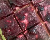 ビーツルートとベリーのロースクエアケーキ作り方8写真