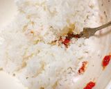 アレンジおにぎり〜梅シーザーおにぎり〜作り方3写真