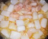海老イカチリソースの卵餡丼作り方5写真
