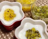 ヨーグルトにいかが？絶品キウイソース作り方4写真