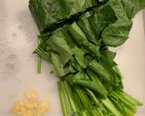 牛肉ほうれん草しめじパスタ作り方2写真
