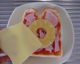 ジューシー✿パイナップルトースト✿作り方2写真