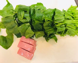 2分で完成・ほうれん草のバター炒め・副菜作り方1写真